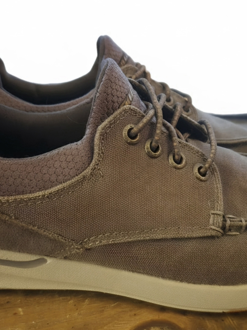 Skechers Men's Brown Canvas Boat Shoes